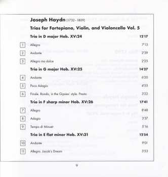 9CD/Dobozkészlet Joseph Haydn: Complete Piano Trios