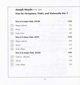 9CD/Dobozkészlet Joseph Haydn: Complete Piano Trios