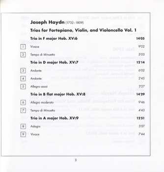 9CD/Dobozkészlet Joseph Haydn: Complete Piano Trios