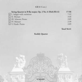 25CD/Dobozkészlet Joseph Haydn: The Complete String Quartets