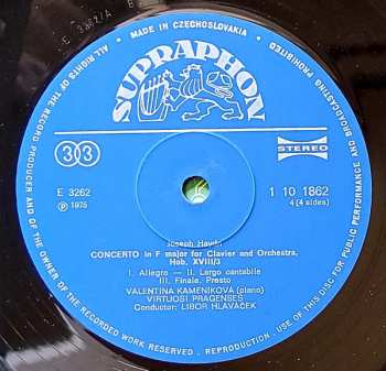 2LP Joseph Haydn: Concertos For Clavier And Orchestra (2xLP) (80 1)