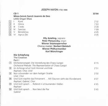 2CD Joseph Haydn: Die Schöpfung - Missa Brevis Sancti Joannis De Deo