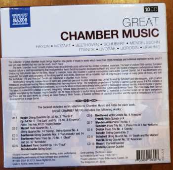 10CD/Dobozkészlet Antonín Dvořák: Great Chamber Music