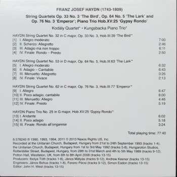 10CD/Dobozkészlet Antonín Dvořák: Great Chamber Music