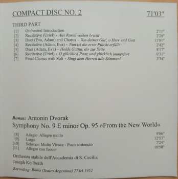 2CD Josef Greindl: Die Schöpfung - Dvorak Symphony No. 9