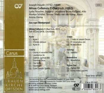 CD Joseph Haydn: Missa Cellensis
