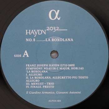 2LP Joseph Haydn: No. 8 _ La Roxolana LTD | NUM