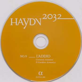 CD Joseph Haydn: No. 9 _ L'addio