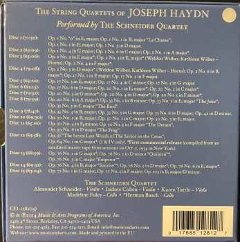 15CD/Dobozkészlet Joseph Haydn: The String Quartets. The Haydn Society Recordings