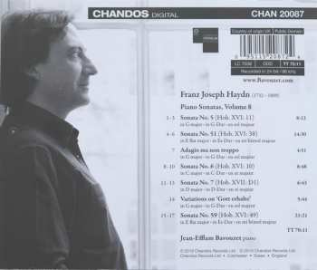 CD Joseph Haydn: Piano Sonatas, Vol. 8