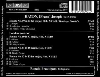 CD Joseph Haydn: Complete Solo Keyboard Music 3: London Sonatas