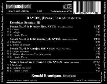 CD Joseph Haydn: Esterházy Sonatas - II