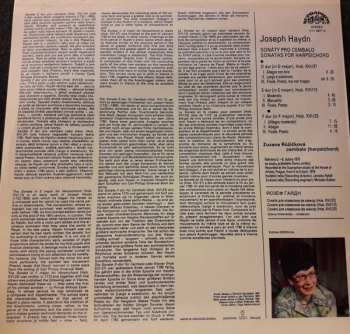 LP Joseph Haydn: Sonatas In D, E, F Major
