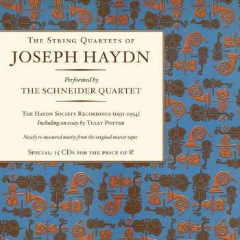 15CD/Dobozkészlet Joseph Haydn: The String Quartets. The Haydn Society Recordings