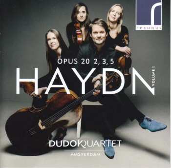 CD Joseph Haydn: String Quartets, Op. 20, Volume 1, Nos. 2, 3 & 5
