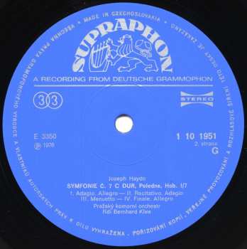 2LP Prague Chamber Orchestra: Symfonie