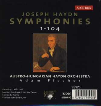 33CD/Dobozkészlet Joseph Haydn: Symphonies (Complete)