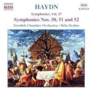 CD Joseph Haydn: Symphonies, Vol 27; Symphonies Nos. 50, 51 and 52