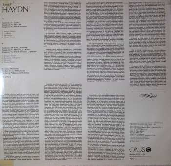 LP Joseph Haydn: Symphony No. 84 In E Flat Major - Symphony No. 85 In B Flat Major „La Reine”