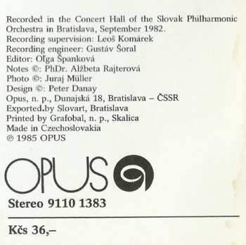 LP Joseph Haydn: Symphony No. 86 In D Major / Symphony No. 87 In A Major