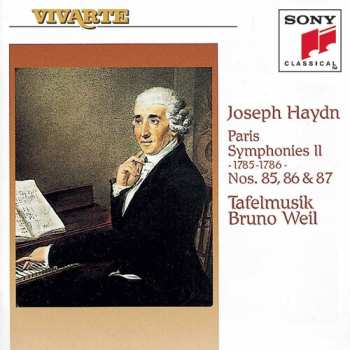 Album Joseph Haydn: Paris Symphonies II - 1785-1786 - Nos. 85, 86 & 87