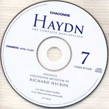 8CD/Dobozkészlet Joseph Haydn: The Complete Mass Edition