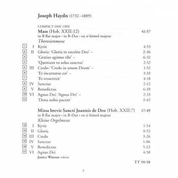 8CD/Dobozkészlet Joseph Haydn: The Complete Mass Edition