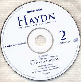 8CD/Dobozkészlet Joseph Haydn: The Complete Mass Edition
