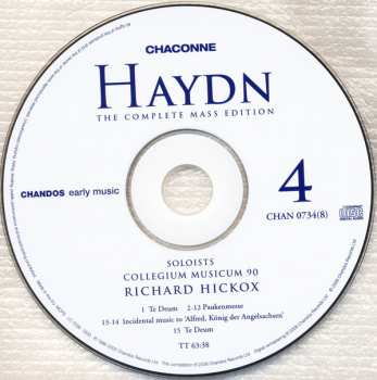 8CD/Dobozkészlet Joseph Haydn: The Complete Mass Edition