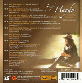 9CD/Dobozkészlet Joseph Haydn: The Piano Sonatas = Die Klaviersonaten