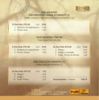 9CD/Dobozkészlet Joseph Haydn: The Piano Sonatas = Die Klaviersonaten