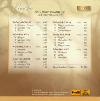 9CD/Dobozkészlet Joseph Haydn: The Piano Sonatas = Die Klaviersonaten