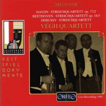 CD Ludwig van Beethoven: Streichquartett Op.77/2 / Streichquartett Op.18/3 / Streichquartett