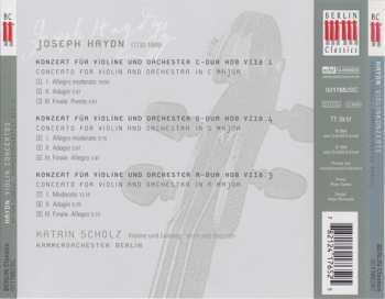 CD Joseph Haydn: Violin Concertos