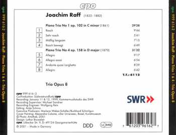 CD Joseph Joachim Raff: Piano Trios No 1 & 4