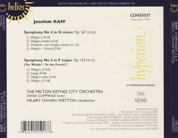 CD Joseph Joachim Raff: Symphony No 3 / Symphony No 4