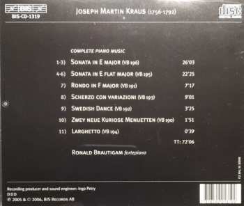 CD Joseph Martin Kraus: The Solo Piano Music Ronald Brautigam