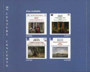 CD Joseph Martin Kraus: Violin Concerto, Olympie, Azire