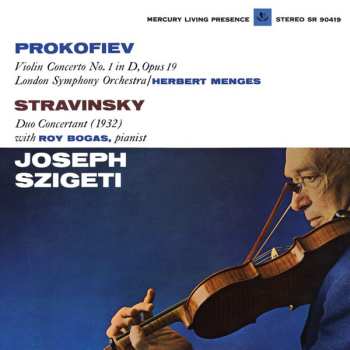 6CD/Dobozkészlet Joseph Szigeti: The Mercury Masters
