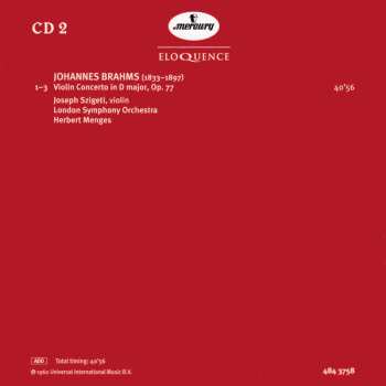6CD/Dobozkészlet Joseph Szigeti: The Mercury Masters