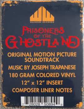 2LP Joseph Trapanese: Prisoners of the Ghostland (Original Motion Picture Soundtrack) DLX | CLR