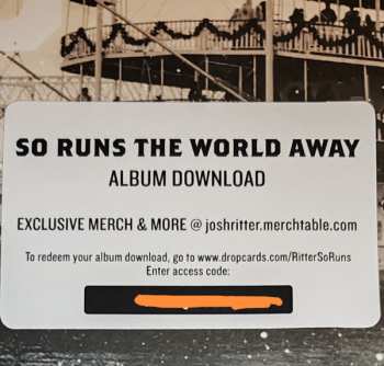LP Josh Ritter: So Runs the World Away CLR | LTD