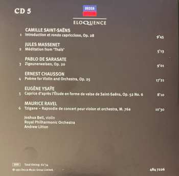14CD/Dobozkészlet Joshua Bell: Complete Decca Recordings