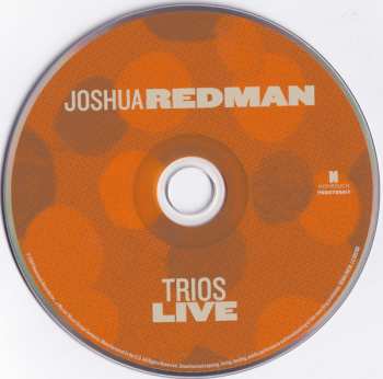 CD Joshua Redman: Trios Live