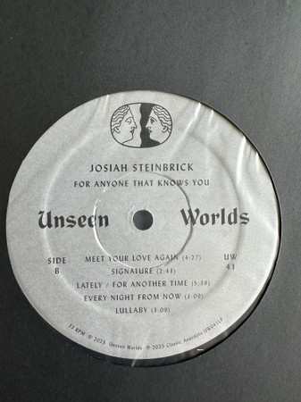 LP Josiah Steinbrick: For Anyone That Knows You