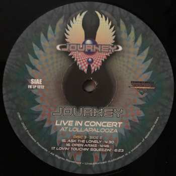3LP Journey: Live In Concert At Lollapalooza