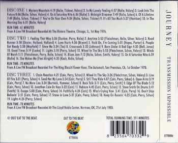 3CD Journey: Transmission Impossible