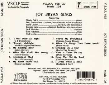 CD Joy Bryan: Joy Bryan Sings