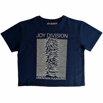 Merch Joy Division: Női Crop Top Unknown Pleasures