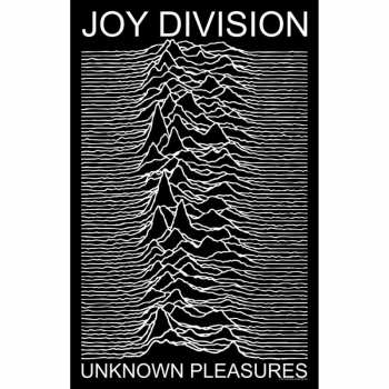 Merch Joy Division: Textil poszter Unknown Pleasures